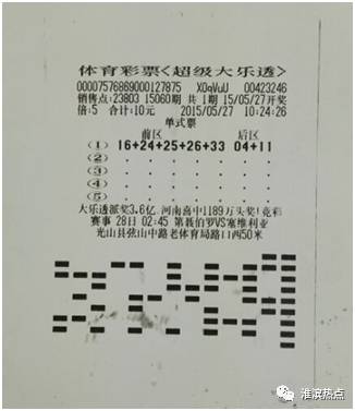 关于彩票15选5能否中得500万的探讨