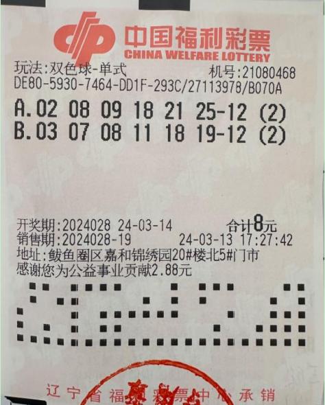 双色球福利彩票第20期开奖号码深度解析