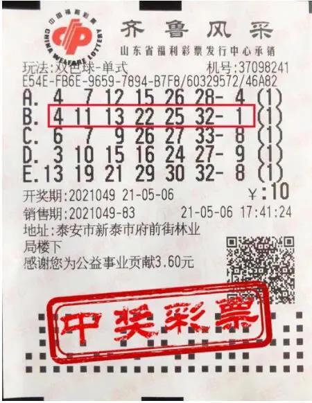 双色球一等奖特别奖中奖条件解析